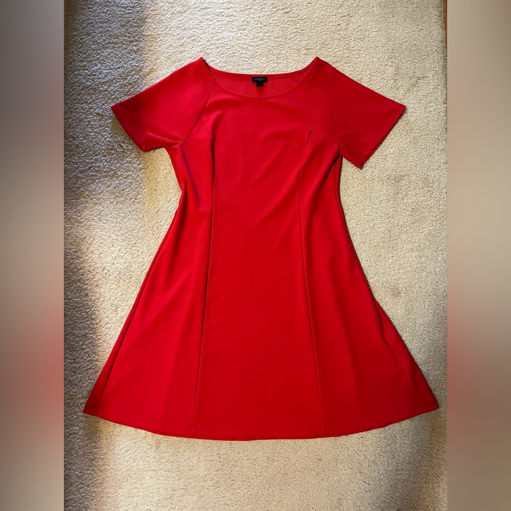 Ann Taylor red dress, size M